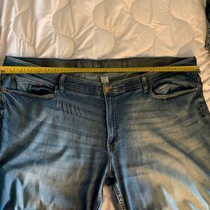 Sonoma Big and Tall Jeans Waist 48 inseam 29 inches Altered from Original